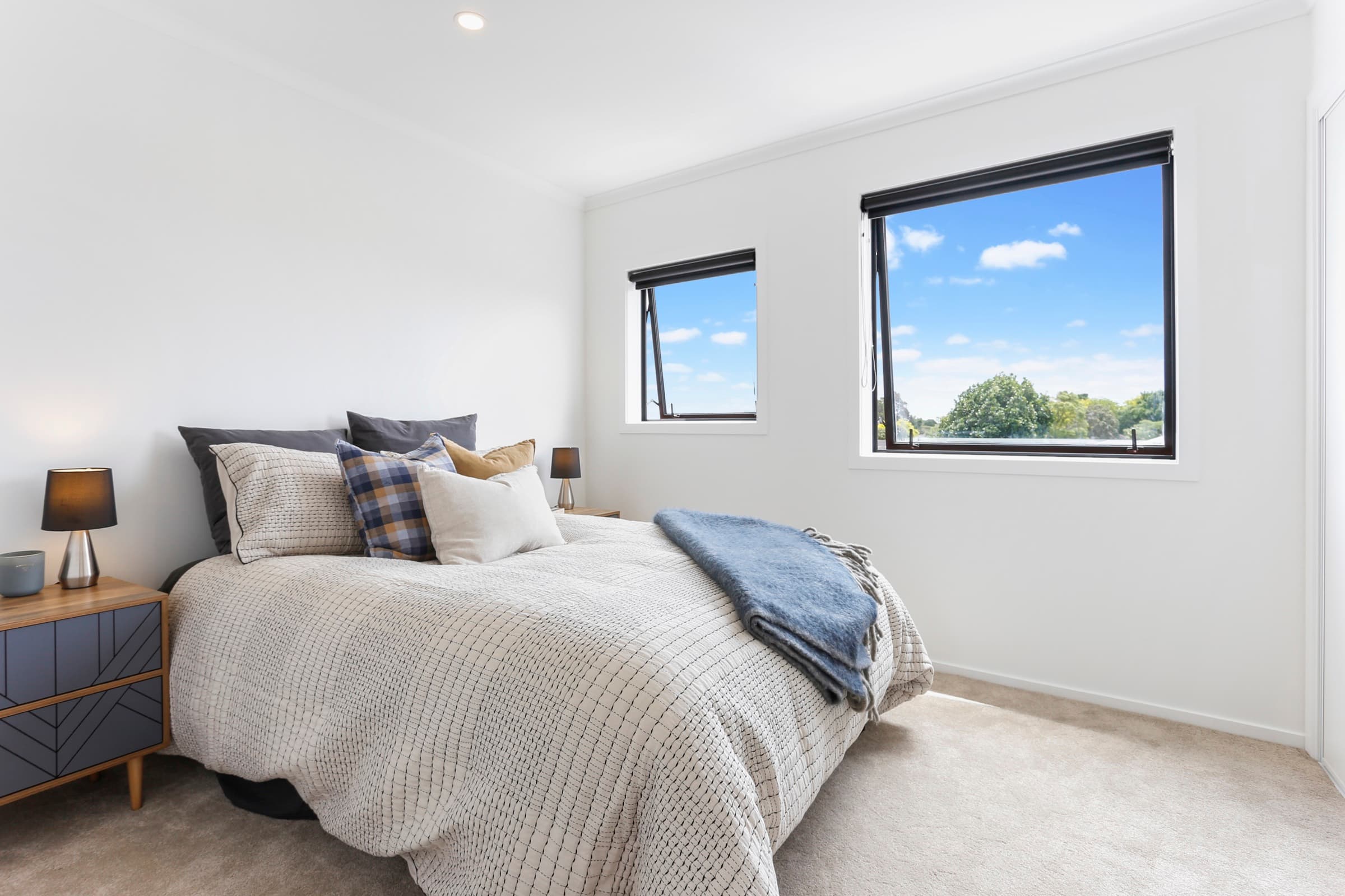 Bedroom — completed Wirihana home