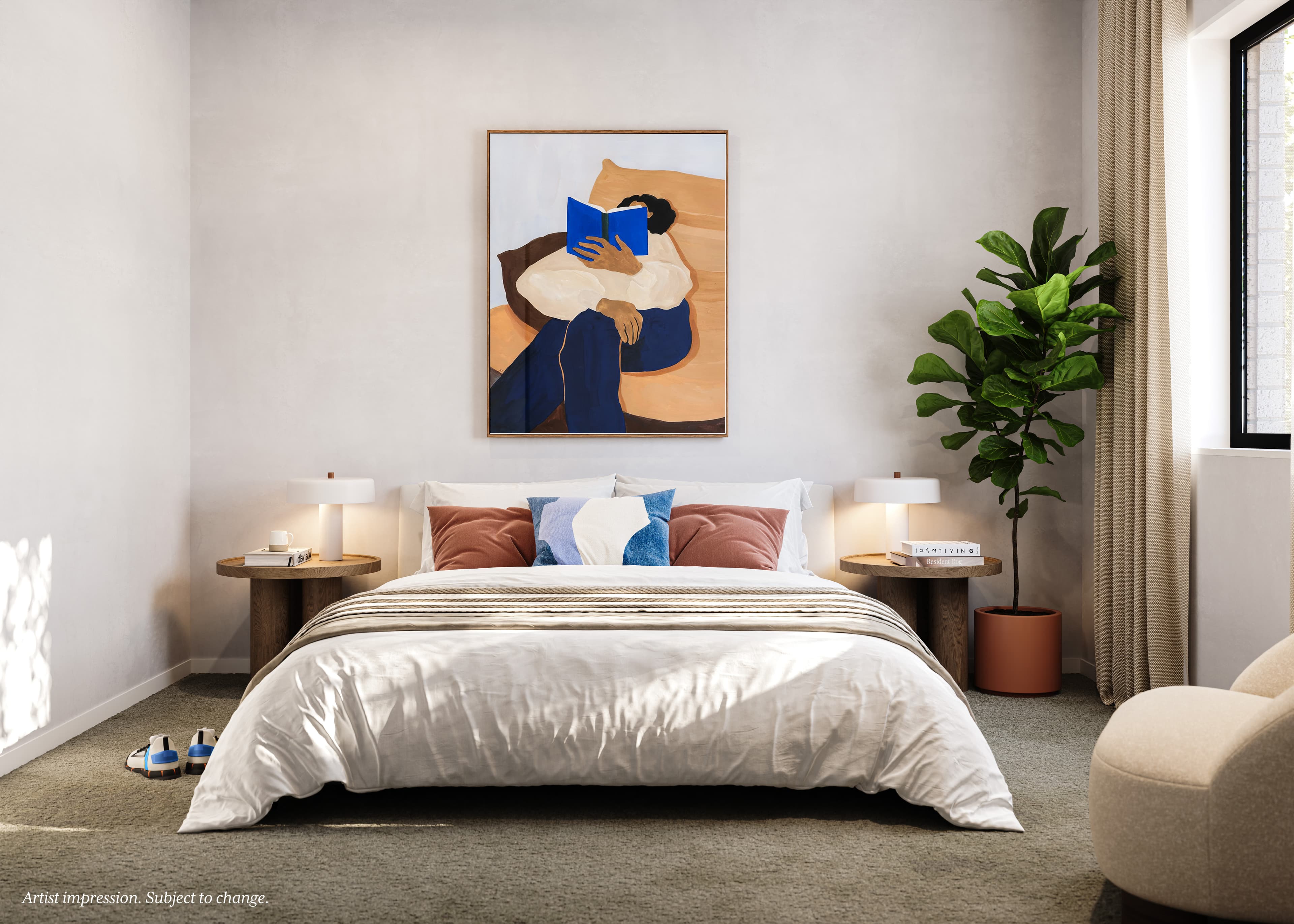 Bedroom — Wirihana home (render)