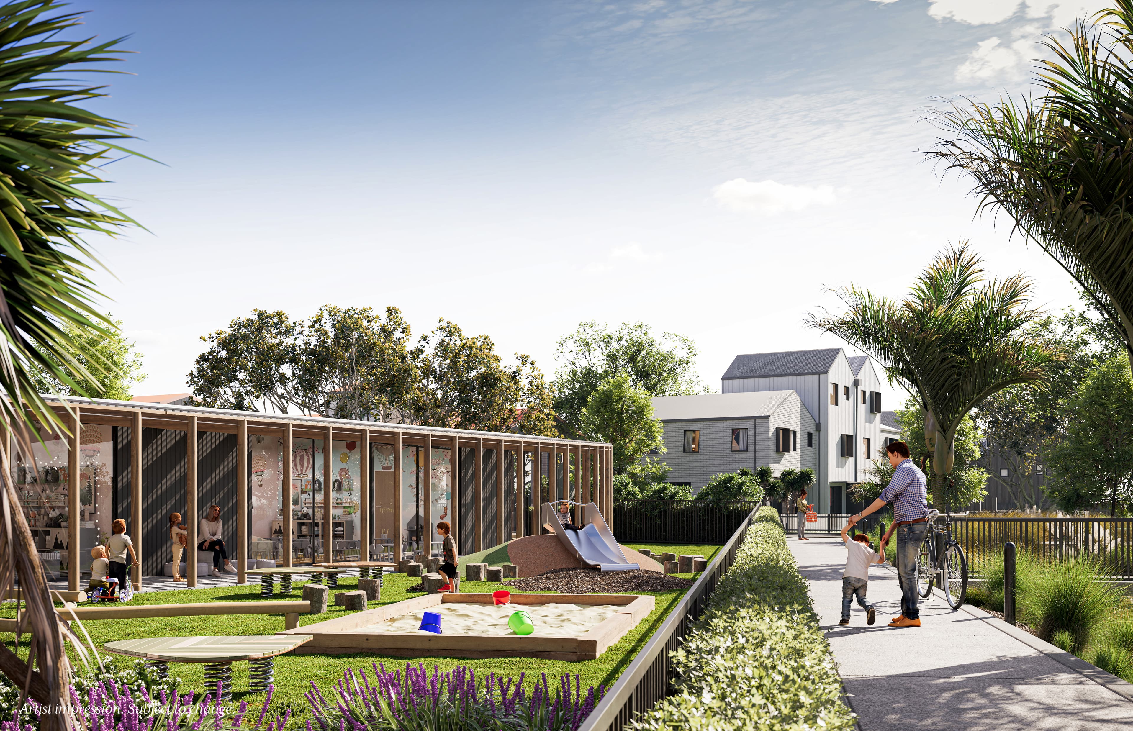 Artist's impression — Childcare